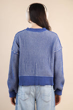 Load image into Gallery viewer, Two Tone Striped Sweater