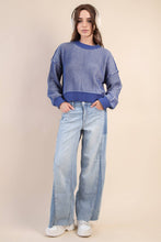 Load image into Gallery viewer, Two Tone Striped Sweater