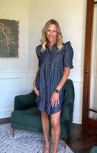 Load image into Gallery viewer, Dark Denim Dress