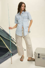 Load image into Gallery viewer, Light Denim Button Down