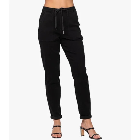 Judy Blue Jog it out Joggers - Black