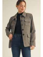 Load image into Gallery viewer, Brown Button-Up Jacket
