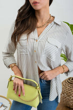 Load image into Gallery viewer, Striped Lightweight Woven Top
