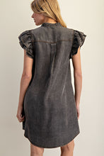 Load image into Gallery viewer, The Jenny Jean Dress- Black Denim
