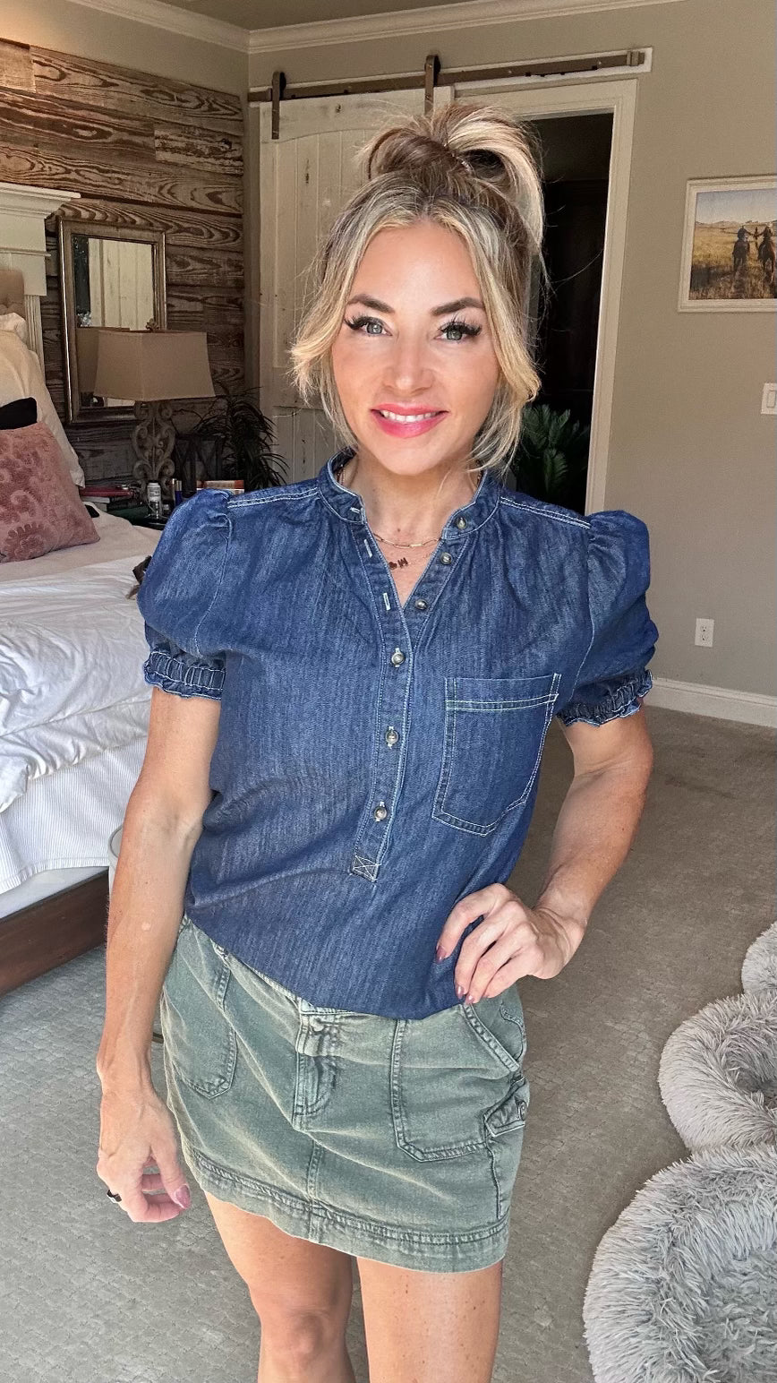 Classic Denim top