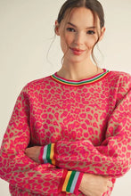 Load image into Gallery viewer, Animal Love Pink Crew
