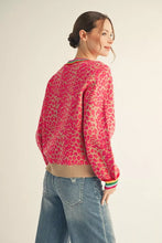 Load image into Gallery viewer, Animal Love Pink Crew
