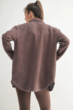 Load image into Gallery viewer, Snap-On Shacket - Brown
