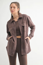 Load image into Gallery viewer, Snap-On Shacket - Brown
