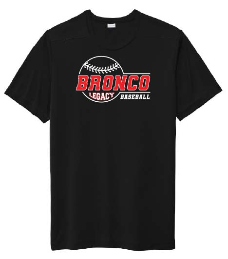 Bronco Baseball Fan Dry Fit Shirt