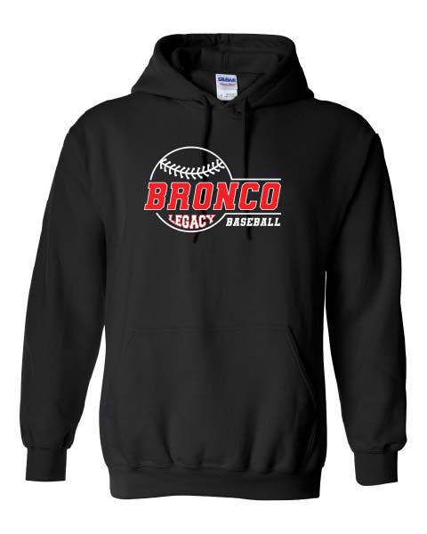 Bronco Baseball Fan Hoodie