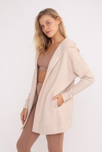 Load image into Gallery viewer, Cozy open front Cardigan - Natural
